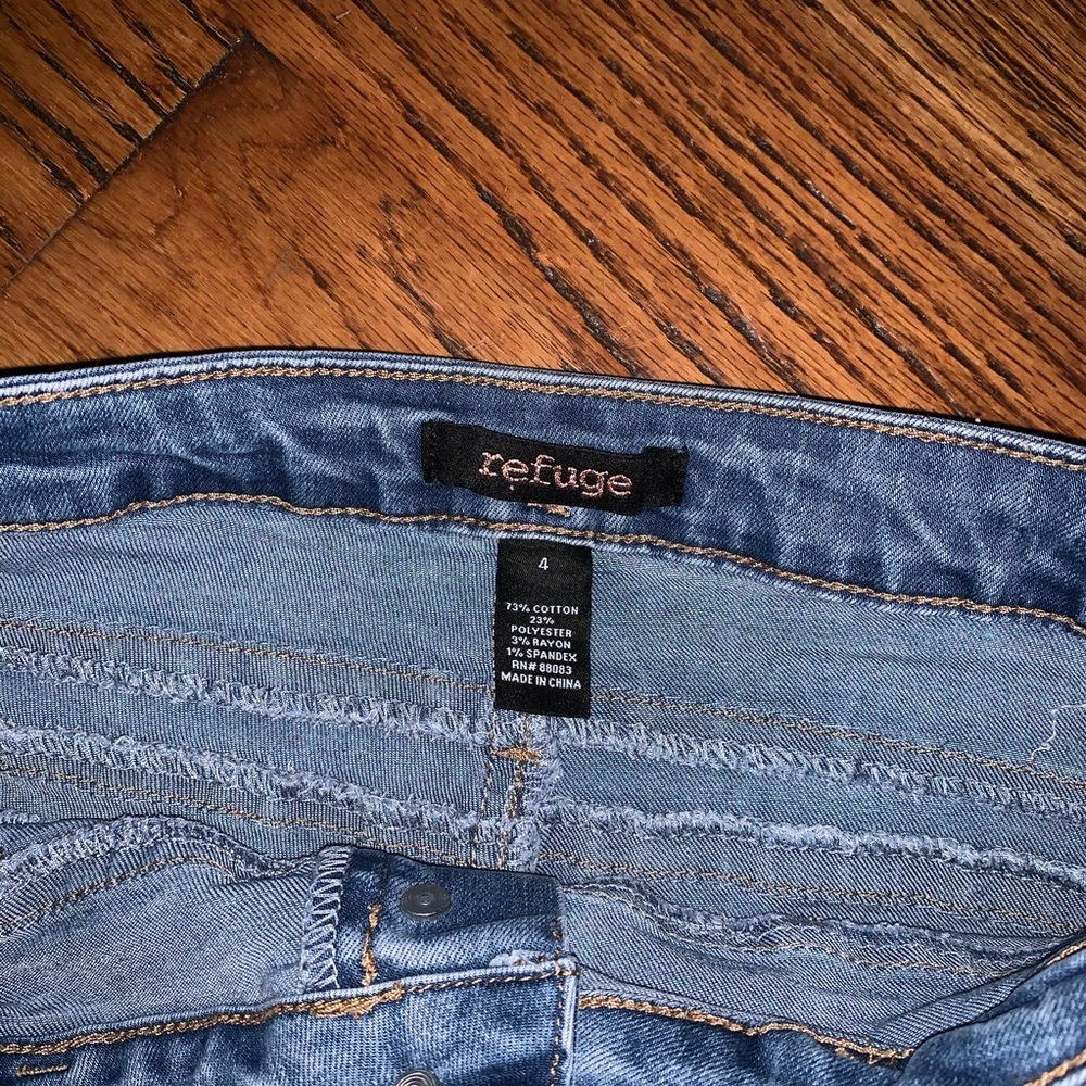 Refuge high waisted skinny jeans